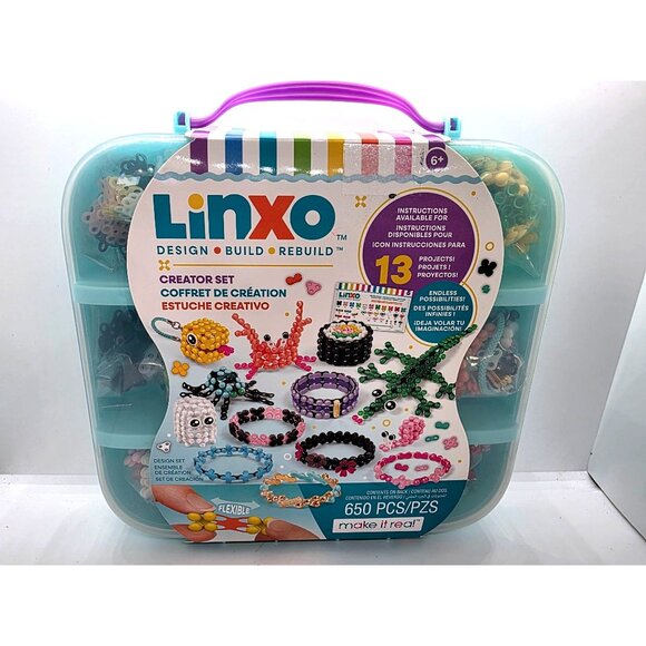 Linxo 650 Pcs Design Build Rebuild Creator Set - Picture 1 of 6